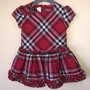 Plaid Fit and Flair Dress